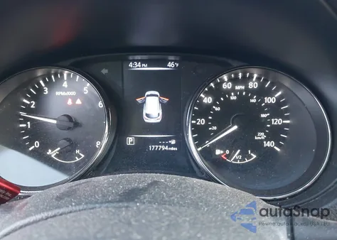 2017 Nissan Rogue Sport Sv из США, поврежденный, VIN JN1BJ1CR9HW106447